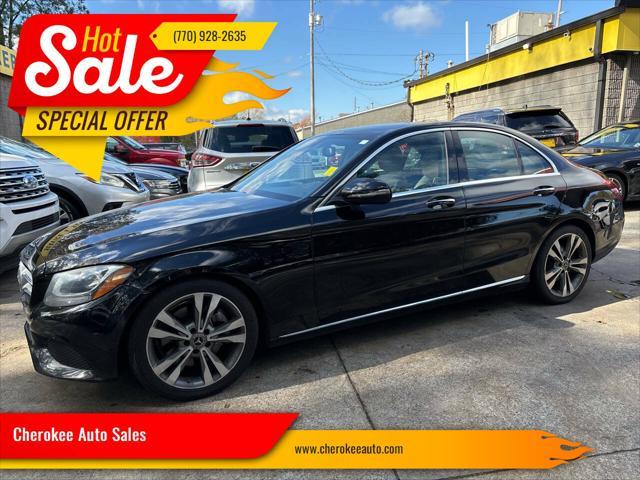 used 2018 Mercedes-Benz C-Class car, priced at $12,995