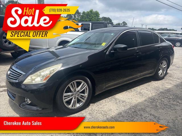 used 2013 INFINITI G37 car, priced at $7,995