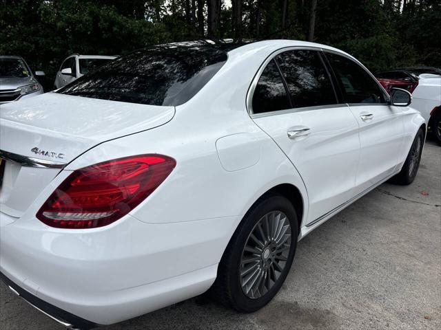 used 2015 Mercedes-Benz C-Class car, priced at $14,995