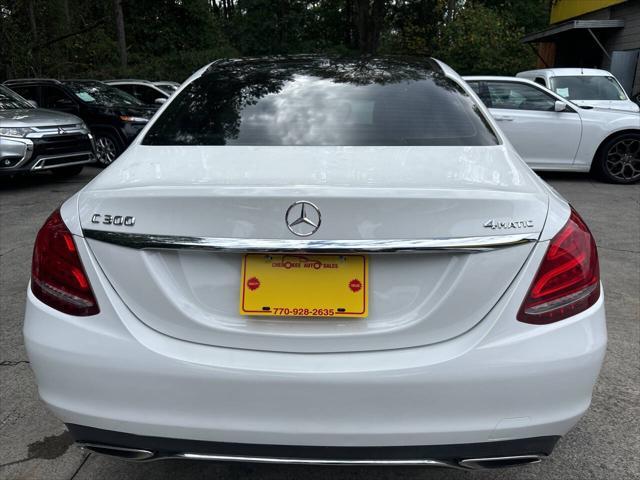 used 2015 Mercedes-Benz C-Class car, priced at $14,995