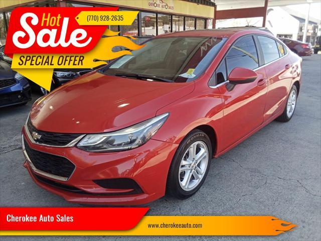 used 2017 Chevrolet Cruze car, priced at $8,995