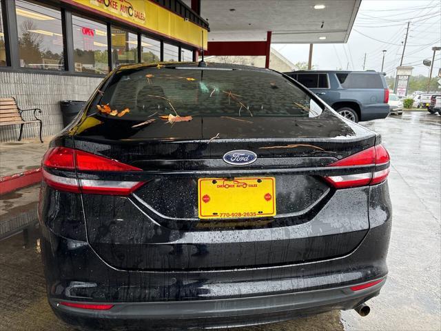 used 2018 Ford Fusion car, priced at $7,995