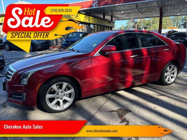 used 2013 Cadillac ATS car, priced at $13,995