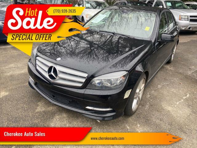 used 2011 Mercedes-Benz C-Class car, priced at $9,995