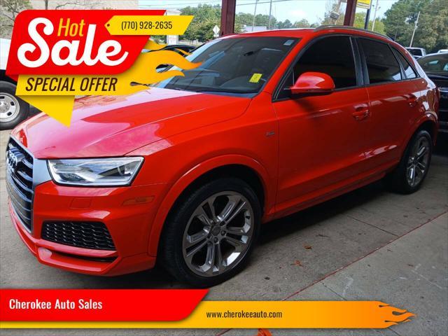 used 2018 Audi Q3 car, priced at $10,995