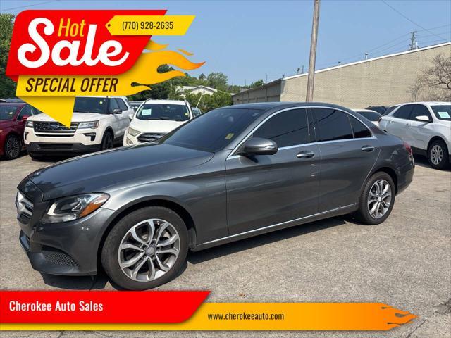 used 2017 Mercedes-Benz C-Class car, priced at $15,995