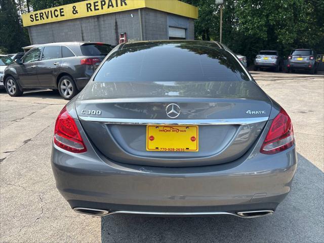 used 2017 Mercedes-Benz C-Class car, priced at $15,995