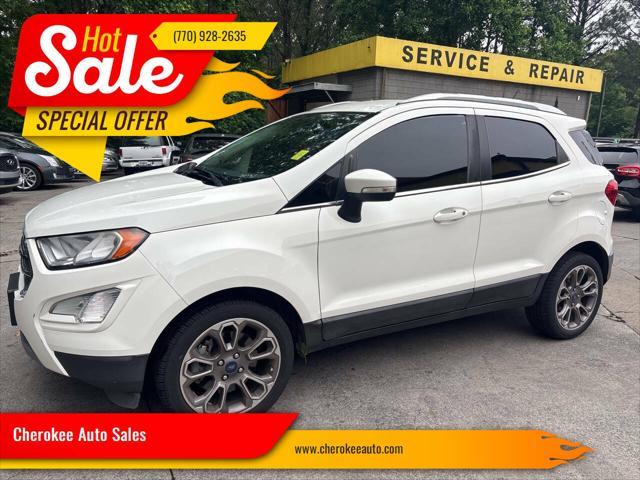 used 2019 Ford EcoSport car, priced at $10,995