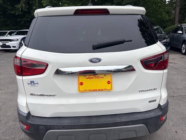 used 2019 Ford EcoSport car, priced at $10,995