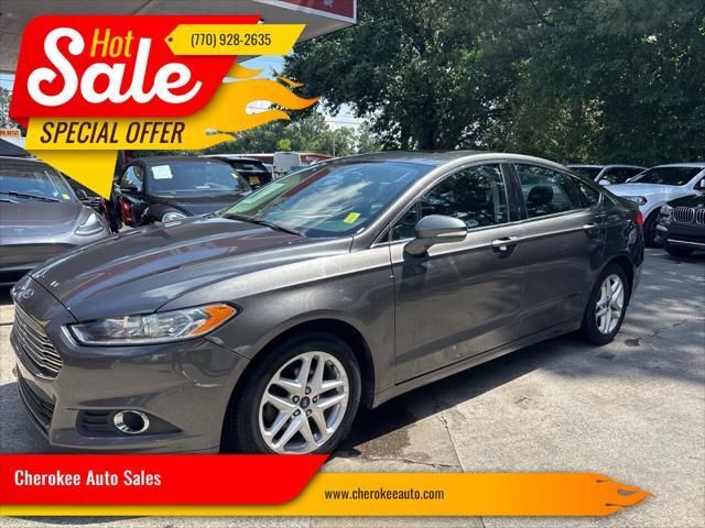 used 2016 Ford Fusion car, priced at $7,995
