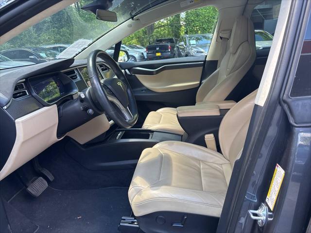 used 2017 Tesla Model X car, priced at $25,995