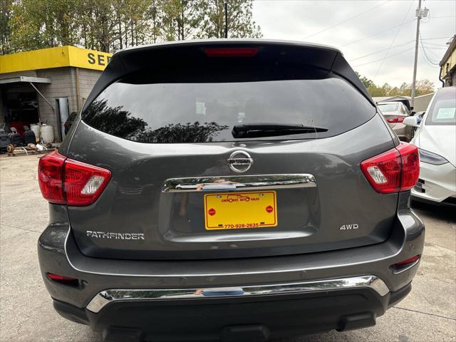 used 2018 Nissan Pathfinder car, priced at $11,995