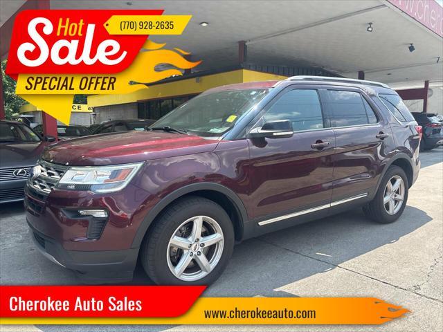 used 2018 Ford Explorer car, priced at $9,995