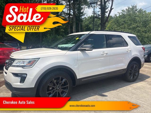 used 2018 Ford Explorer car, priced at $11,995