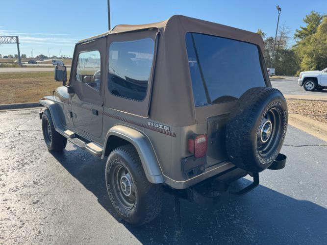 used 1988 Jeep Wrangler car, priced at $13,980