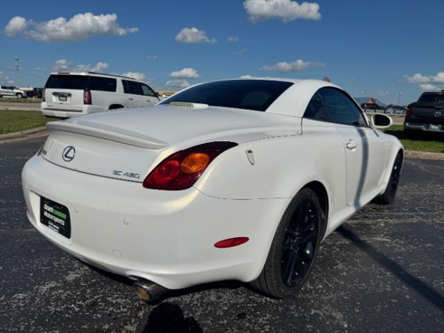 used 2002 Lexus SC 430 car, priced at $14,980