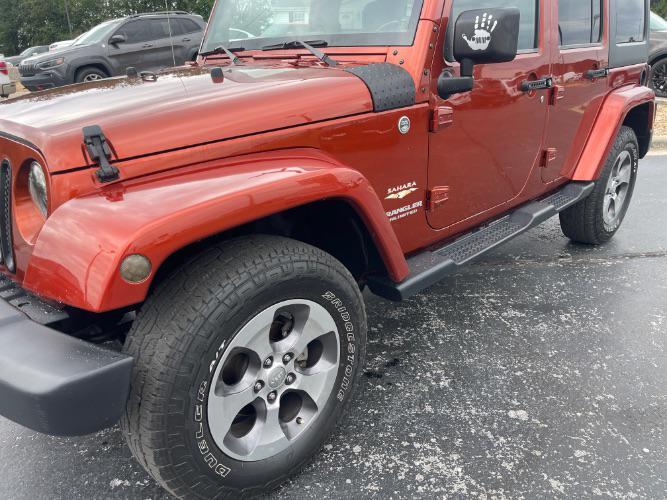 used 2014 Jeep Wrangler Unlimited car, priced at $14,980