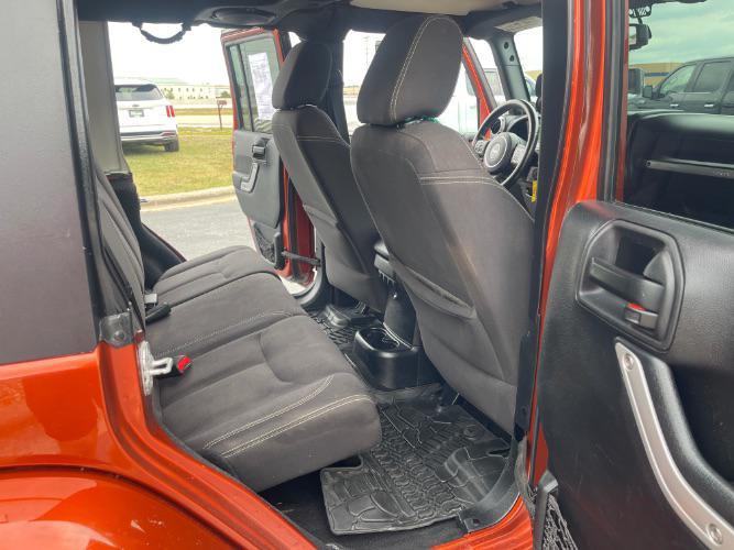 used 2014 Jeep Wrangler Unlimited car, priced at $14,980