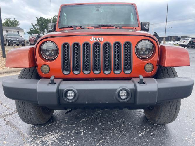 used 2014 Jeep Wrangler Unlimited car, priced at $14,980