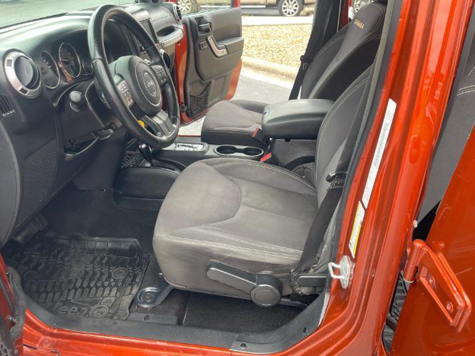 used 2014 Jeep Wrangler Unlimited car, priced at $14,980