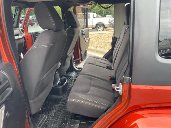 used 2014 Jeep Wrangler Unlimited car, priced at $14,980