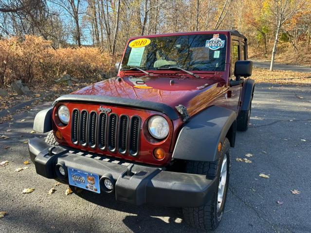 used 2010 Jeep Wrangler Unlimited car, priced at $11,999