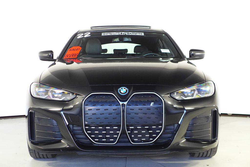 used 2022 BMW i4 Gran Coupe car, priced at $30,888