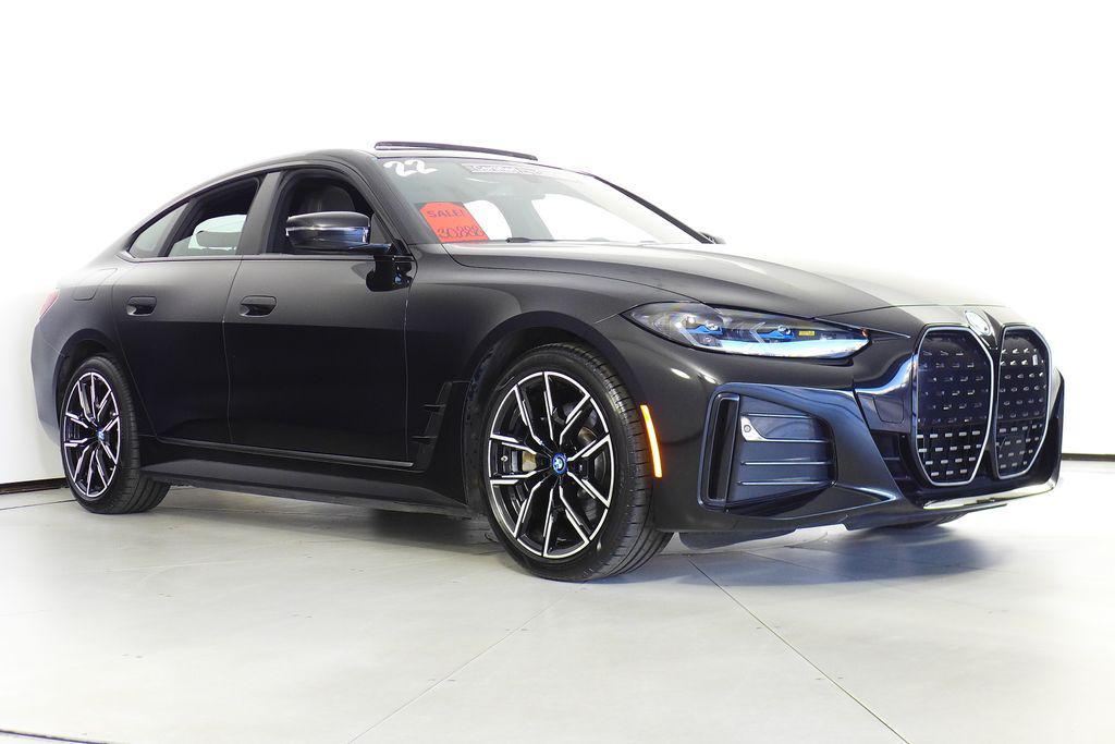 used 2022 BMW i4 Gran Coupe car, priced at $30,888