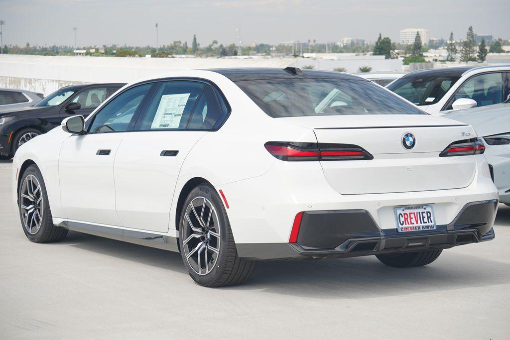 new 2026 BMW 740 car, priced at $105,055