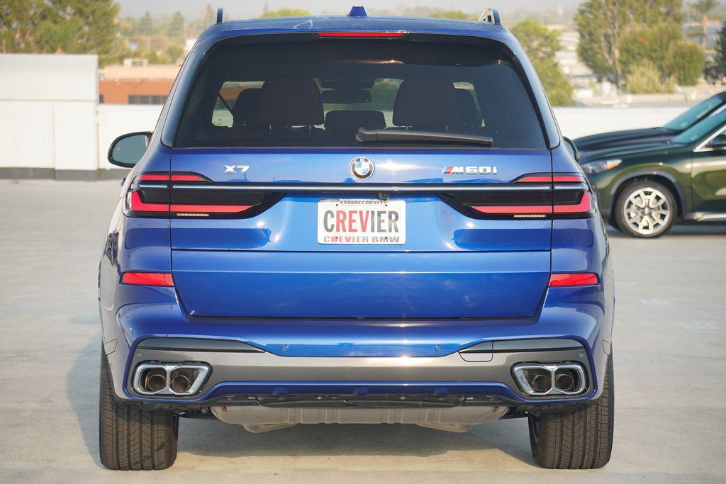 new 2025 BMW X7 car, priced at $117,500