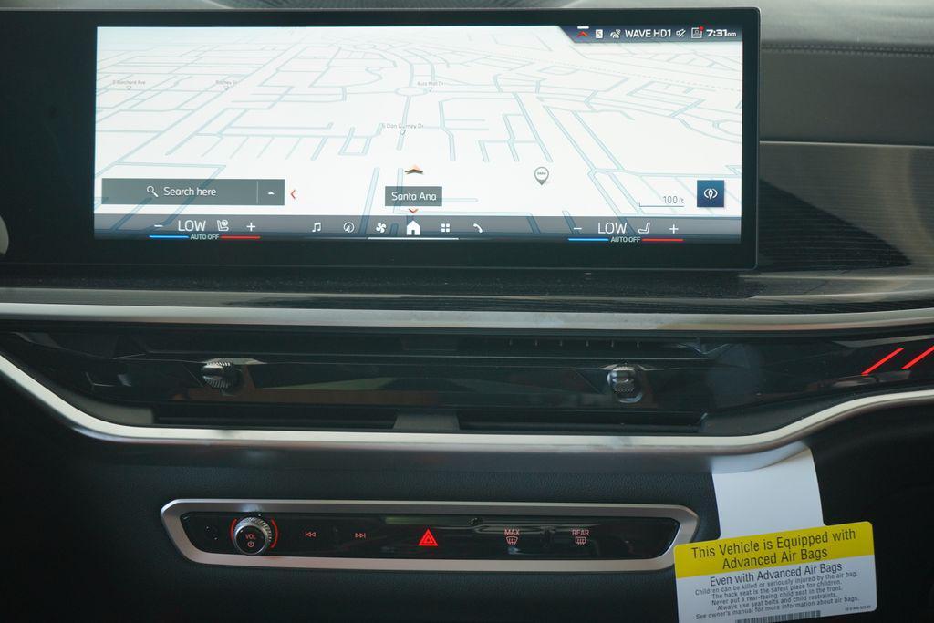 new 2025 BMW X7 car, priced at $117,500