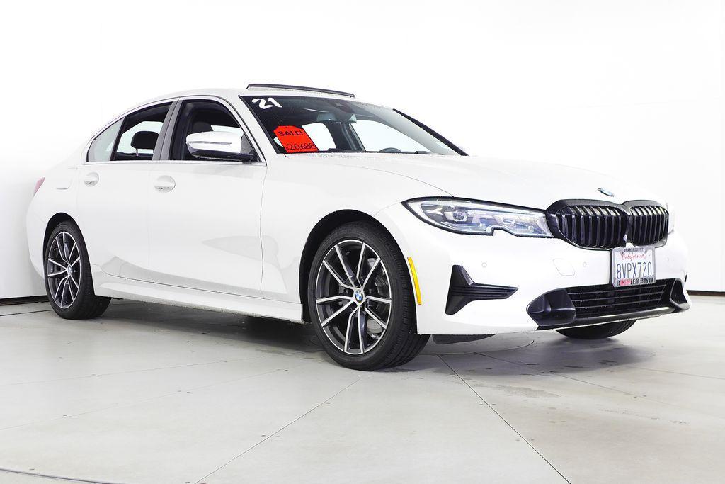 used 2021 BMW 330 car, priced at $20,488