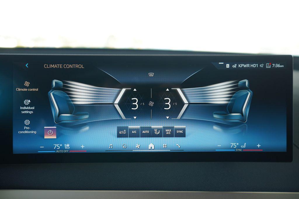 new 2026 BMW iX car, priced at $94,745