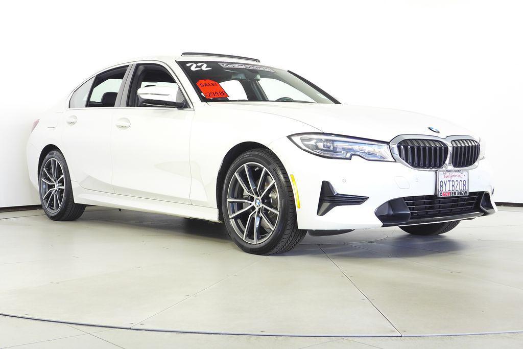 used 2022 BMW 330 car, priced at $27,888