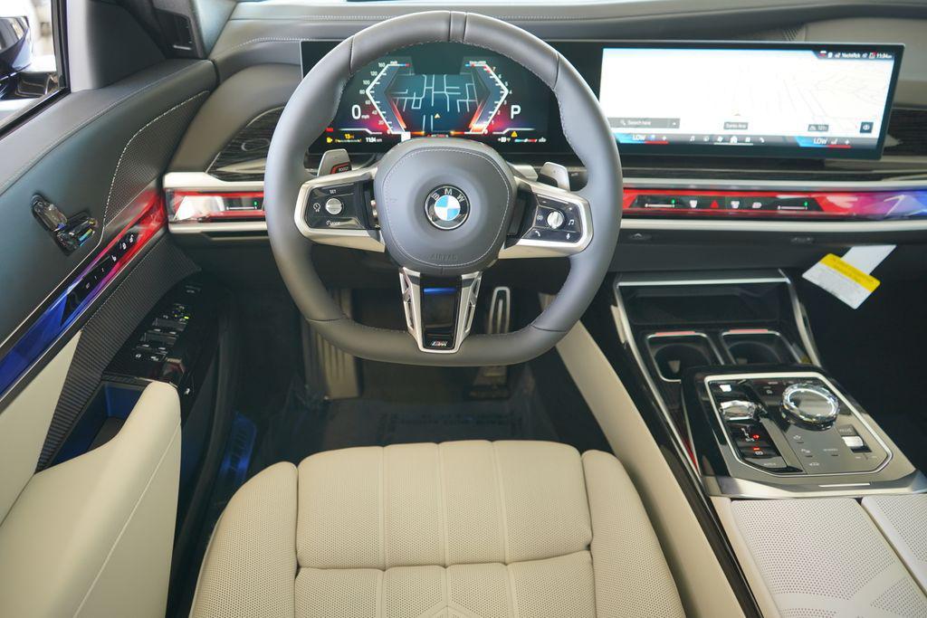 new 2026 BMW 740 car, priced at $107,655