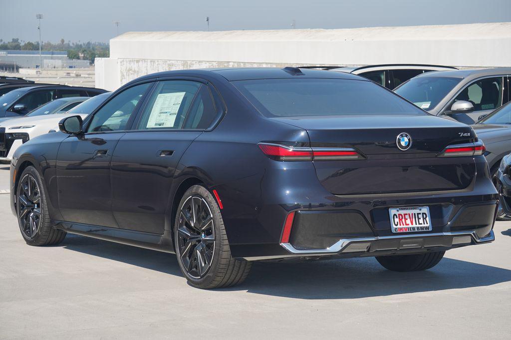 new 2026 BMW 740 car, priced at $107,655