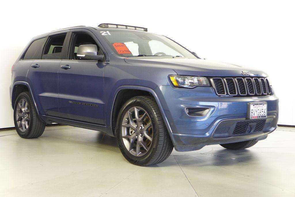 used 2021 Jeep Grand Cherokee car, priced at $17,888