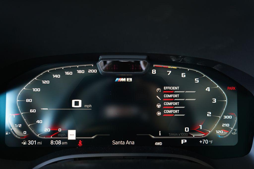 new 2025 BMW M8 car, priced at $161,660