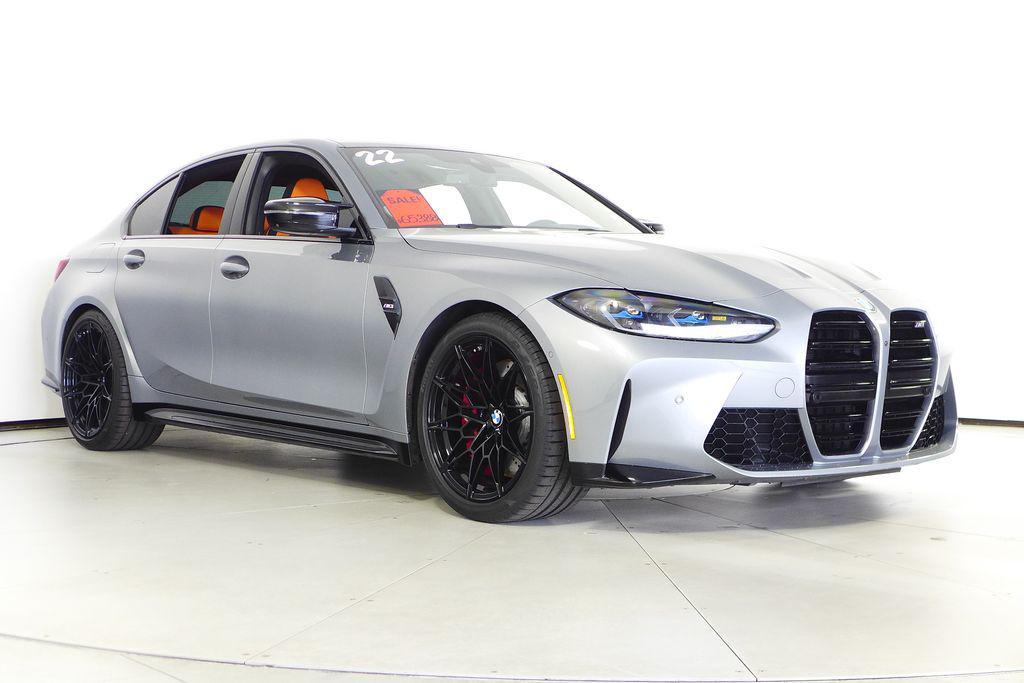 used 2022 BMW M3 car, priced at $65,488