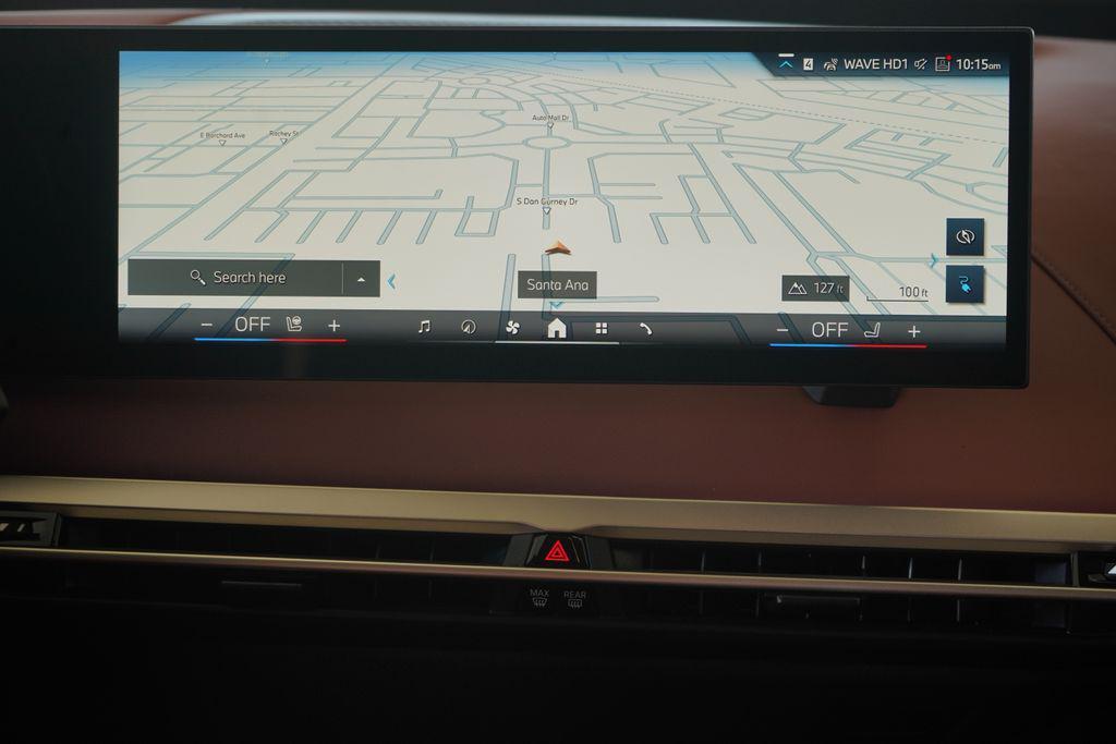 new 2026 BMW iX car, priced at $103,095