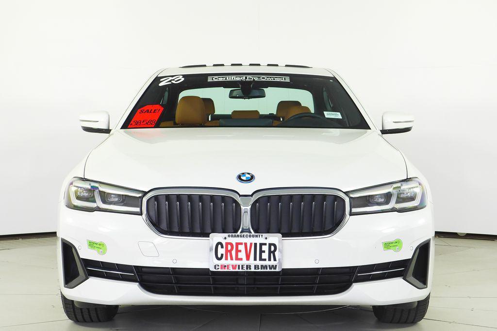used 2023 BMW 530e car, priced at $36,888