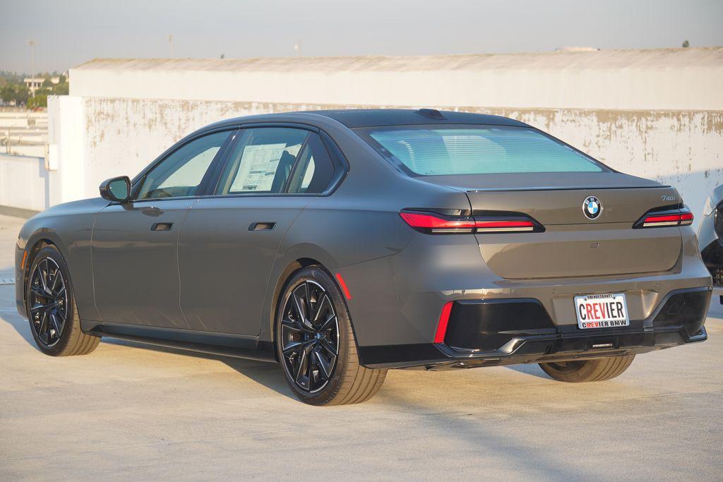 new 2026 BMW 740 car, priced at $106,750