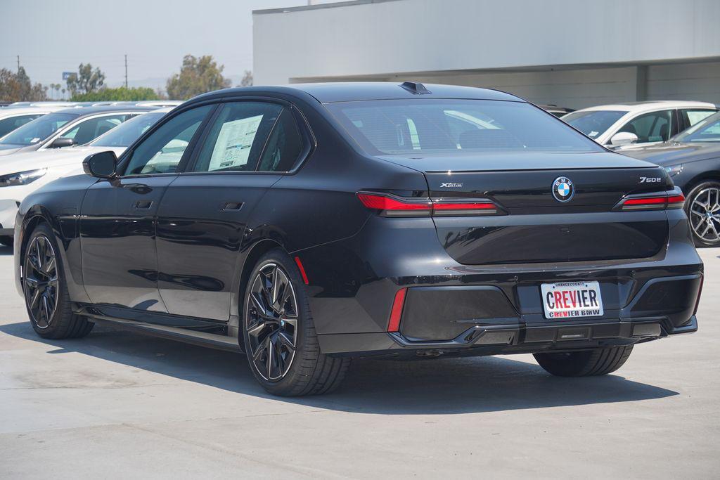 new 2025 BMW 750e car, priced at $114,475
