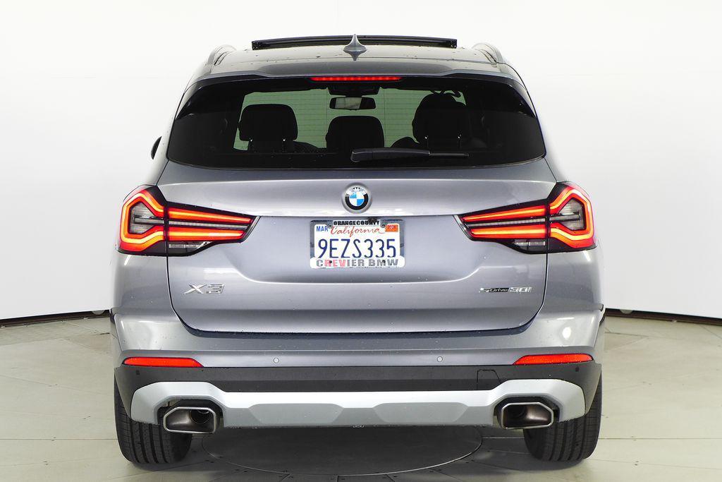 used 2023 BMW X3 car, priced at $32,888