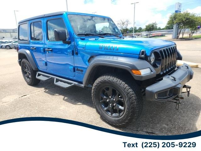 used 2021 Jeep Wrangler Unlimited car, priced at $29,965