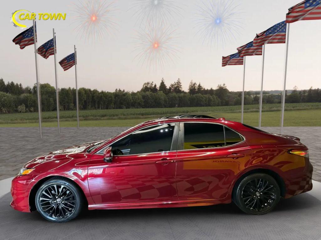 used 2018 Toyota Camry car, priced at $19,650