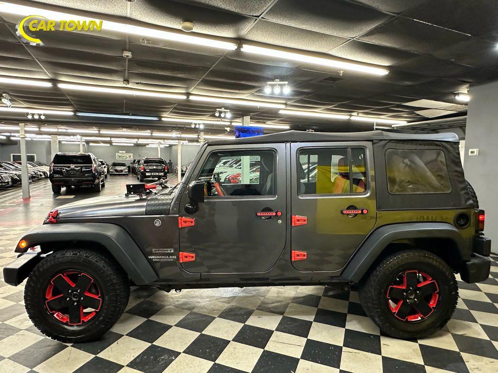 used 2017 Jeep Wrangler Unlimited car, priced at $11,950
