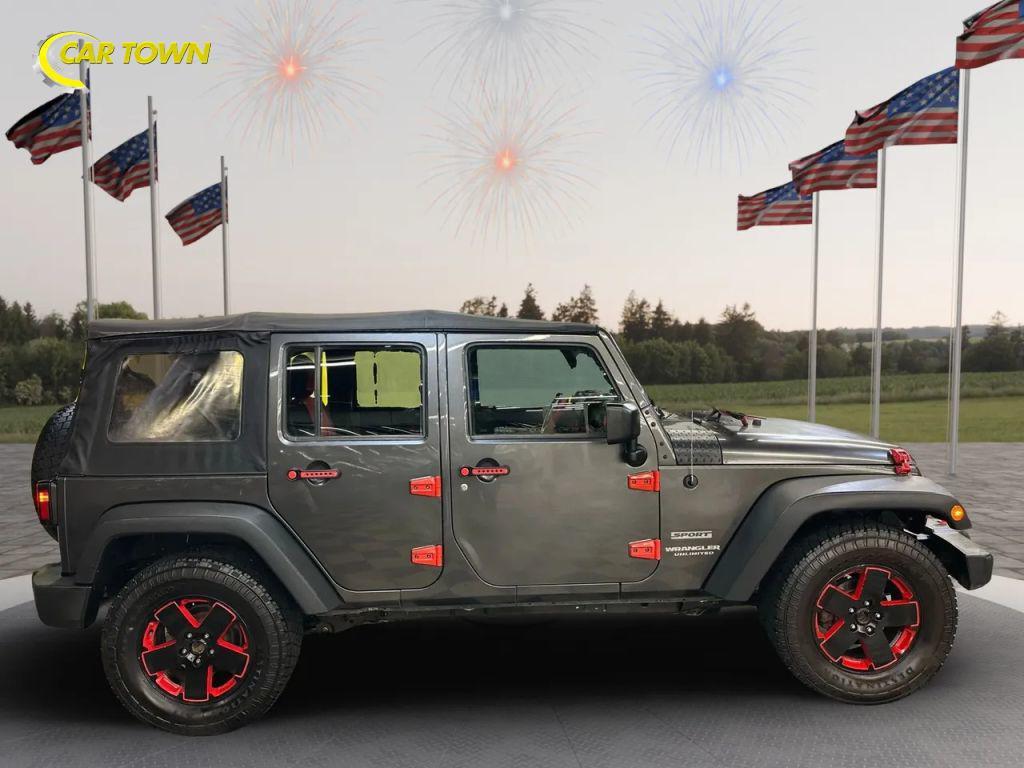 used 2017 Jeep Wrangler Unlimited car, priced at $11,950