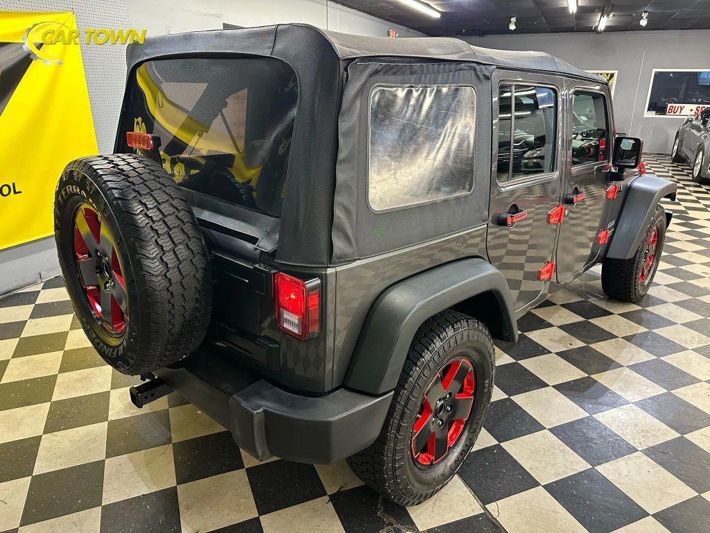 used 2017 Jeep Wrangler Unlimited car, priced at $11,950