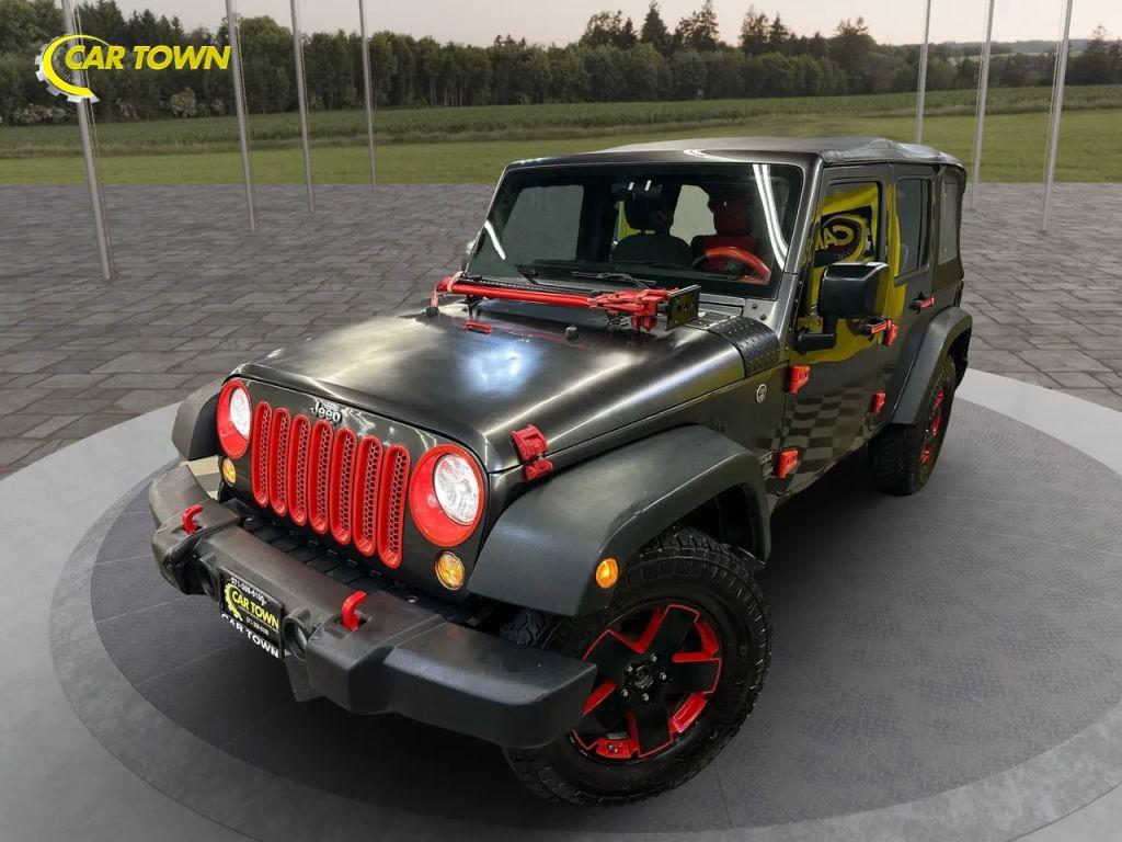 used 2017 Jeep Wrangler Unlimited car, priced at $11,950